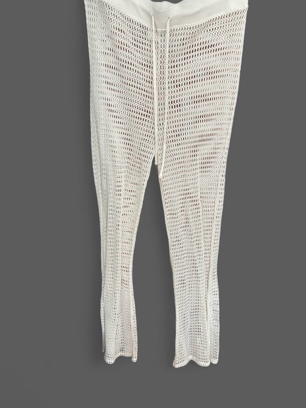 Women’s Shade & Shore white crochet pants